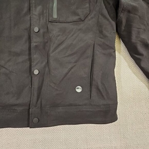 Flag & Anthem Coat Men's Small Black Full Zip Insulated Old Money NWOT 4 Pockets - Picture 2 of 14